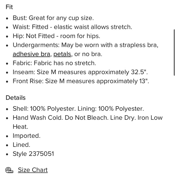 Selling wide leg jumpsuit - Picture 7 of 7